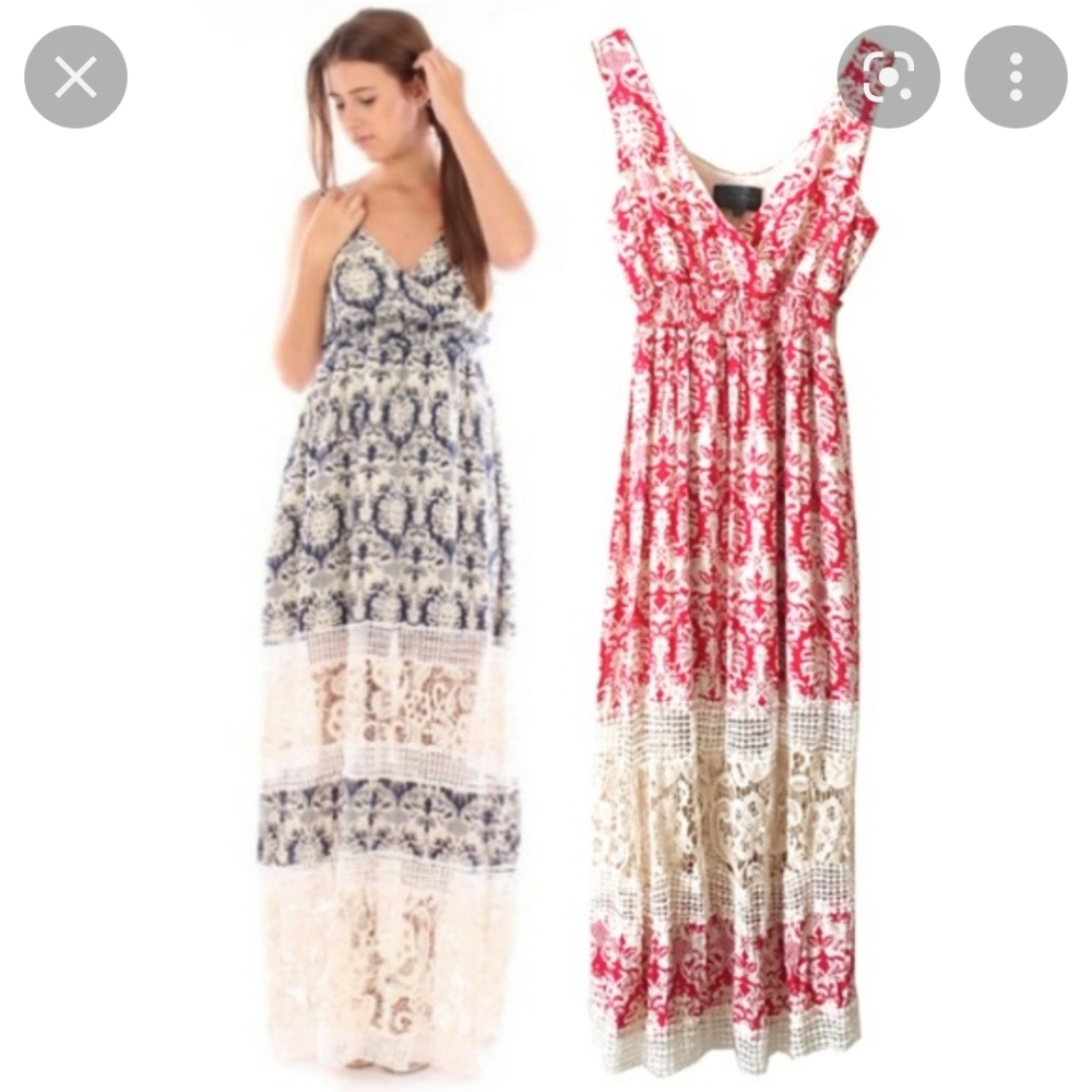 Anthropologie Long dress